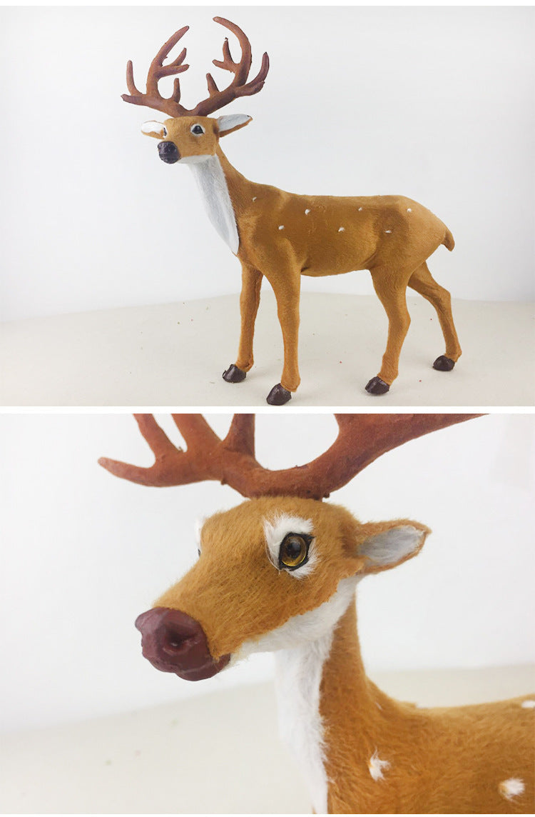 Christmas deer simulation elk Christmas window layout props desktop ornaments deer Christmas decorations Christmas deer simulation elk Christmas window layout props desktop ornaments deer Christmas decorations